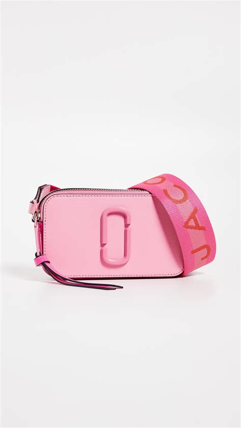 pink snapshot marc jacobs bag